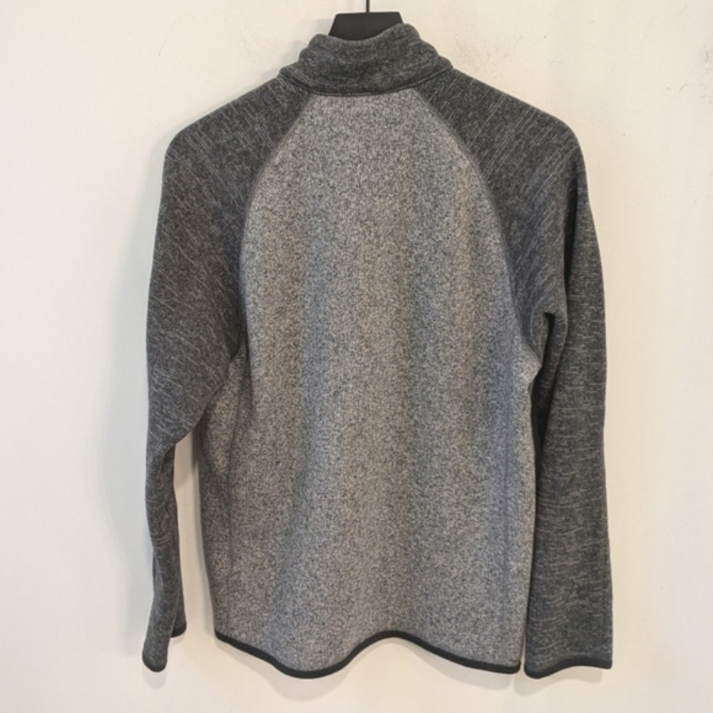 Patagonia Men's Grey Colorblock Better Sweater 1/4 Zip Pullover Fleece Size Med - Picture 2 of 5